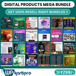 All-in-one Digital Products Mega Bundle